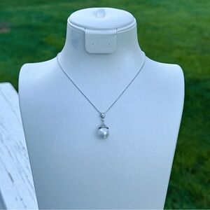 X465 S925 Freshwater Pearl Necklace